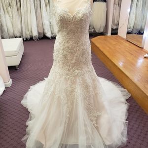 Blush Mon cheri bridal gown